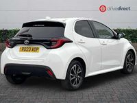 Used Toyota Yaris Hybrid Design 2023 White Hatchback