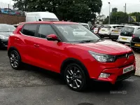 Used SsangYong Tivoli 115 HP (84 kW) 2017 Red SUV