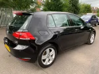 Used VW Golf VII Edition 125 HP (91 kW) 2016 Black Hatchback