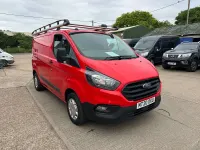 Used Ford Transit Custom S 105 HP (77 kW) 2020 Red Van