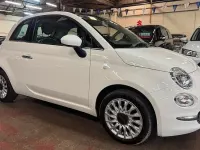 Used Fiat 500 Lounge 69 HP (50 kW) 2017 White Hatchback
