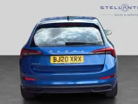 Used Skoda Scala SE L 148 HP (108 kW) 2020 Blue Hatchback