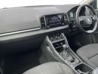 Used Skoda Karoq SE Technology 150 HP (110 kW) 2021 Petrol blue metallic SUV