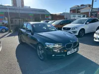 Used BMW 116 Sport Line 2015 Black Hatchback