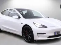 Used Tesla Model 3 Performance 461 kW (627 HP) 2019 White Sedan