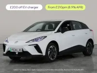 Used MG MG4 EV SE 150 kW (204 HP) 2024 White Hatchback