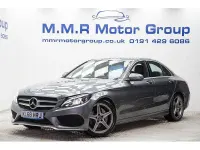 Used Mercedes C200 AMG line 2019 Grey Sedan
