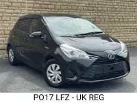 Used Toyota Yaris Design 100 HP (73 kW) 2017 Black Hatchback