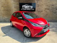 Used Toyota Aygo 68 HP (50 kW) 2015 Red Hatchback