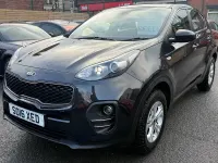 Used Kia Sportage 130 HP (95 kW) 2016 Black SUV