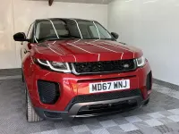 Used Land Rover Range Rover evoque HSE Dynamic 290 HP (213 kW) 2017 Red Coupe