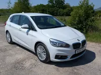 Used BMW 216 Luxury Line 116 HP (85 kW) 2015 White Hatchback