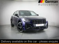 Begagnad Audi Q2 S-Line 150 HK (110 kW) 2023 Blå SUV