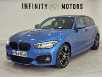 Used BMW 118 M Sport 2018 Blue Hatchback