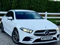 Used Mercedes A200 AMG Line Premium 150 HP (110 kW) 2020 White Sedan