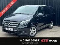 Begagnad Mercedes Vito Premium 2020 Svart Van