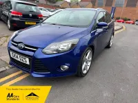 Used Ford Focus Titanium 125 HP (91 kW) 2014 Blue Estate