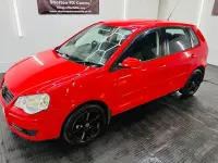 Used VW Polo Match 60 HP (44 kW) 2008 Red Hatchback