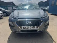 Used Hyundai Kona Premium 141 HP (103 kW) 2021 Silver SUV