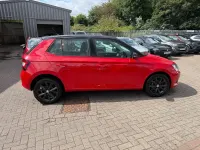 Used Skoda Fabia SE 2018 Red Hatchback