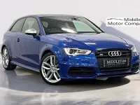 Used Audi A3 Sportback 300 HP (220 kW) 2016 Blue Hatchback