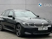 Used BMW 320 M Sport 184 HP (135 kW) 2026 Black sapphire metallic paint Estate