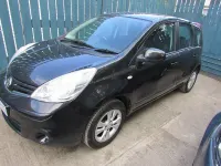 Used Nissan Note Acenta 110 HP (80 kW) 2009 Black Hatchback