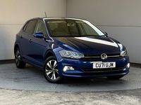 Used VW Polo Match 95 HP (69 kW) 2021 Blue Hatchback
