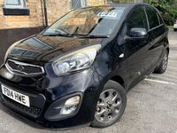 Used Kia Picanto 68 HP (50 kW) 2014 Black Hatchback
