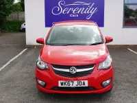 Used Vauxhall Viva 75 HP (55 kW) 2017 Red Hatchback