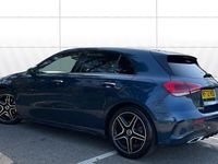 Used Mercedes A180 AMG Line Premium 136 HP (100 kW) 2023 Blue Hatchback