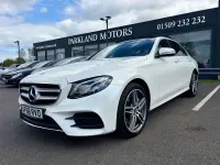 Begagnad Mercedes E350 AMG line 258 HK (189 kW) 2018 Vit Sedan