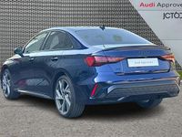 Used Audi A3 Black Edition 147 HP (108 kW) 2025 Blue Sedan