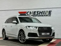 Used Audi Q7 S-Line 268 HP (197 kW) 2018 White SUV