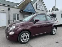 Used Fiat 500 Lounge 70 HP (51 kW) 2021 Red Hatchback