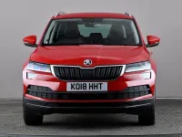 Used Skoda Karoq SE L 150 HP (110 kW) 2018 Red SUV
