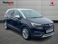 Used Vauxhall Crossland X Sport 83 HP (61 kW) 2020 Diamond black SUV
