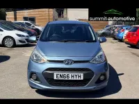 Used Hyundai i10 SE 67 HP (49 kW) 2016 Blue Hatchback