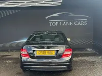 Used Mercedes C220 2009 Black Sedan
