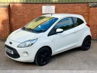 Used Ford Ka Zetec 69 HP (50 kW) 2016 White Hatchback