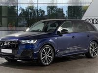 Used Audi Q7 Black Edition 340 HP (250 kW) 2022 Blue SUV