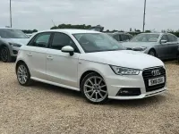 Used Audi A1 Sportback S-Line 2016 White Hatchback