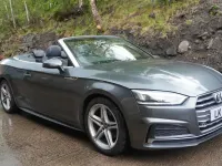 Usado Audi A5 Cabriolet S-Line 190 HP (139 kW) 2017 Cinzento Cabrios