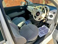 Used Fiat 500 Lounge 69 HP (50 kW) 2013 White Hatchback