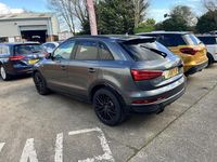 Used Audi Q3 Black Edition 150 HP (110 kW) 2018 Grey SUV
