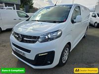 used Vauxhall Vivaro 1.5 L2H1 2900 SPORTIVE S/S 101 BHP IN WHITE WITH 35,000 MILES AND A FULL SE