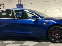 Used Tesla Model 3 Performance 461 kW (627 HP) 2019 Blue Sedan