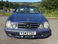 Used Mercedes CLK230 Avantgarde 193 HP (141 kW) 2001 Blue Cabriolet
