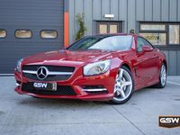 Used Mercedes SL350 AMG 302 HP (222 kW) 2014 Red Cabriolet