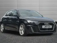 Used Audi A1 Sportback S-Line 114 HP (83 kW) 2019 Mythos black Hatchback